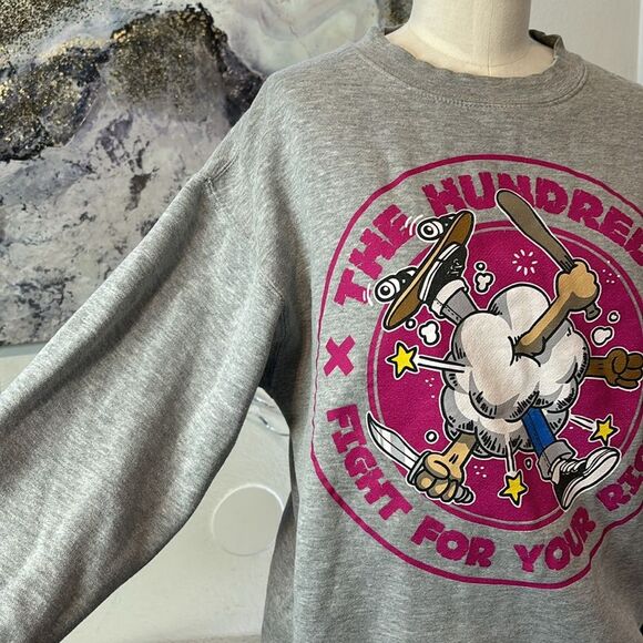 The Hundreds Crewneck Fight for your right - Picture 8 of 13